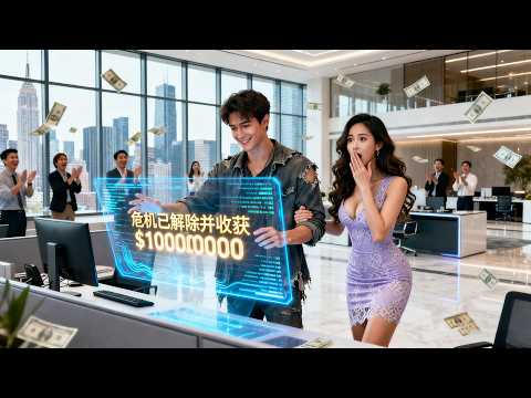 【FULL】美女CEO意外將初夜交給了陌生窮小夥，以為這輩子結束了，怎料他竟是頂級天才黑客！一招就讓她瀕臨癱瘓的公司服務器起死回生，為她狂賺千億！ #逆襲#minidrama #中國短劇#精彩大陸短劇