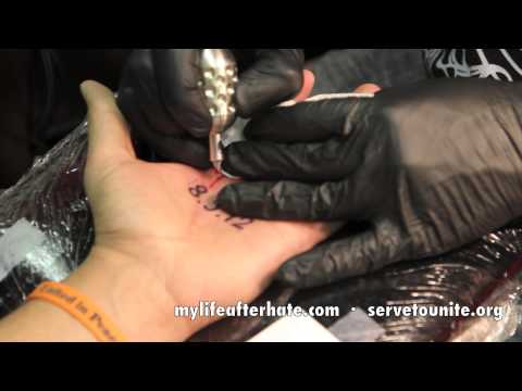 Pardeep Kaleka and Arno Michaelis · Sikh Temple shooting memorial tattoo