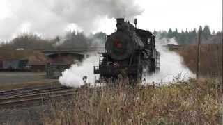 preview picture of video '2-8-2 Cowlitz, Chehalis & Cascade RY #15 Steam Locomotive'