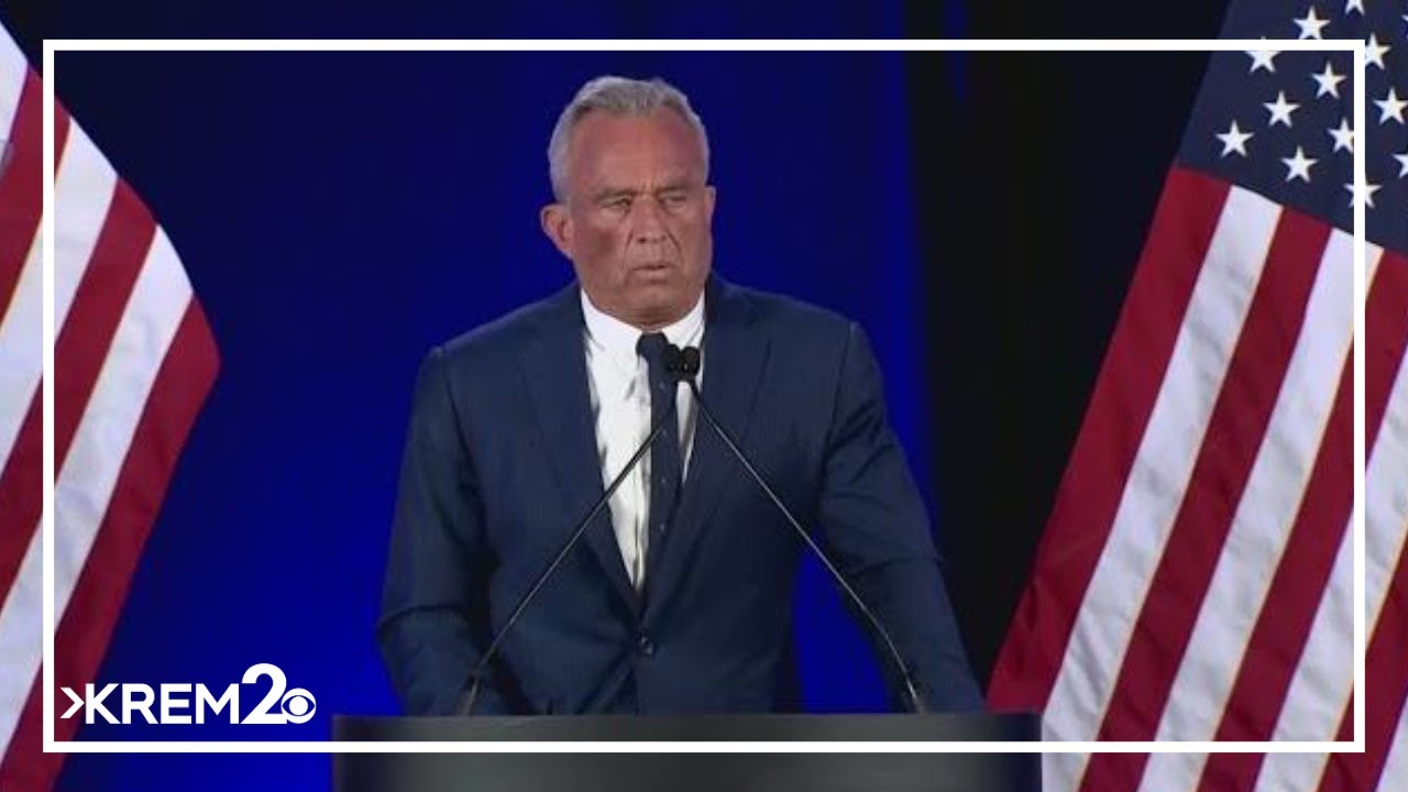 Robert F. Kennedy Jr. drops out of presidential race, supporting former President Trump