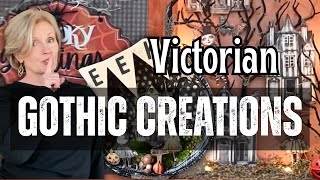 Victorian GOTHIC Decorative Boxes Both Large and Small