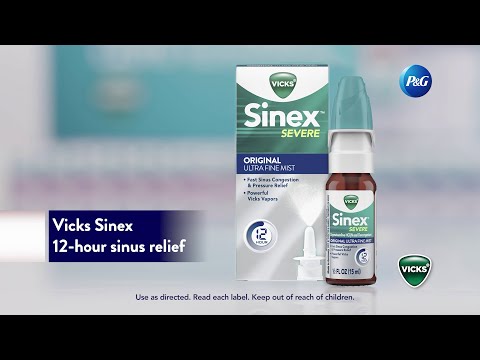 Vicks Sinex Severe - US (15 sec)
