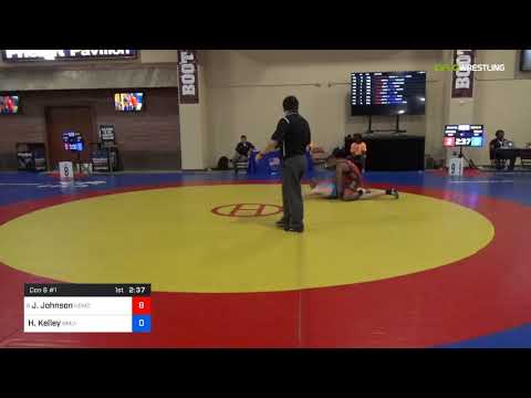 2018 Marine Corps US Open/Senior Men's Greco-Roman 67 Con 8 #1 - Jamel Johnson (USMC) Vs. Hunter K