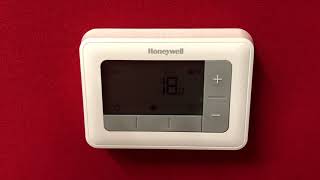 How to Lock and Unlock a Honeywell Home T4 Series Thermostat | MWPHS.co.uk