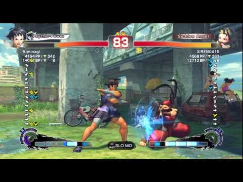 A-minagi [Makoto] vs. SIREN0415 [Ibuki] | SSF4 Arcade Edition