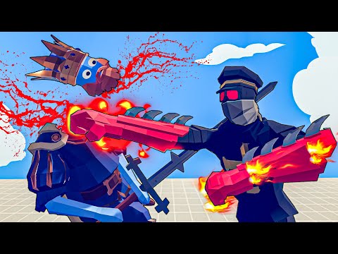 SUPER KICKBOXER vs EVERY UNIT| Totally Accurate Battle Simulator-TABS