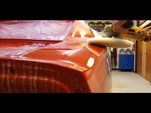 1968 Charger RT restoration - Paint Process Part 2 - Finish out Paint - Color sand / Buff