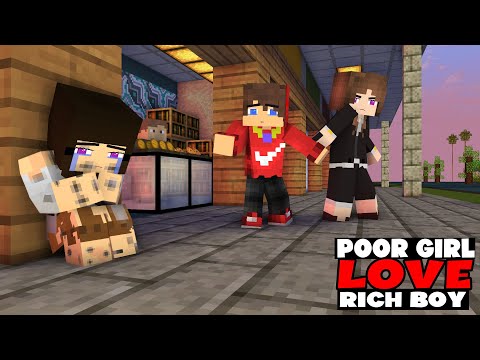 Poor Girl Love Rich Boy - Minecraft Animation