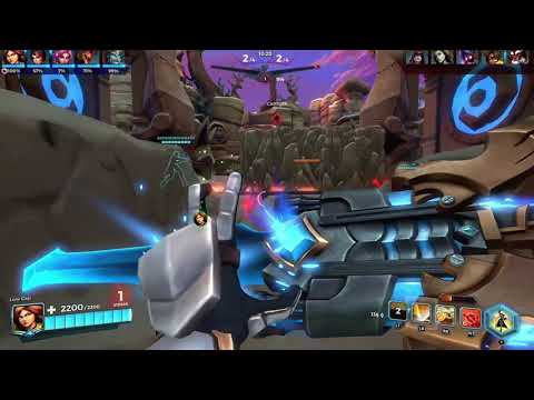 Paladins XBOX ONE - Aurora Furia Support Ranked Gameplay 21 On Shattered Desert Season 3