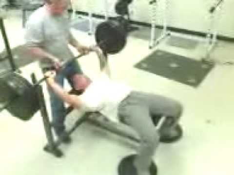 Arthur 191lbs benching 405 6 times