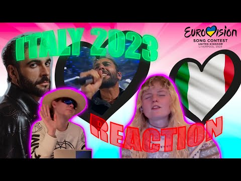 Norwegians REACTING to Italy 2023 // Marco Mengoni - Due Vite // Eurovision
