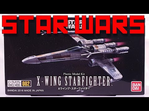 Details about   Star Wars Vehicle Model 002  X Wing Starfighter Plastic Model 
