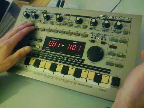 How to put roland mc 303 back to factory settings