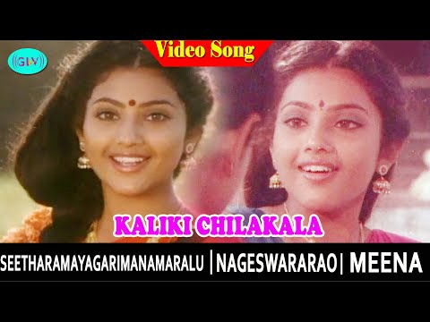 Kaliki Chilakala Koliki Video Song | Seetharamayya Gari Manavaralu  Songs |  Nageswara Rao ,Meena