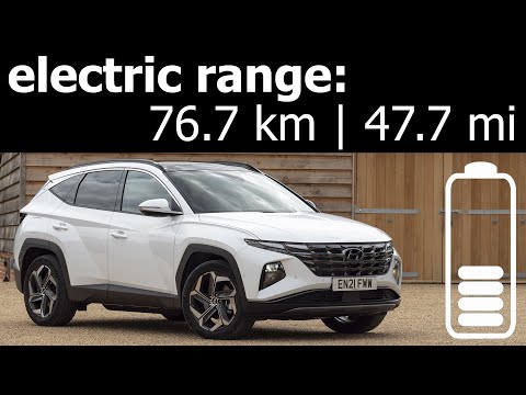 Hyundai Tucson PHEV: city electric range real-life test mpkWh kWh/100 km Plug-In Hybrid : [1001cars]