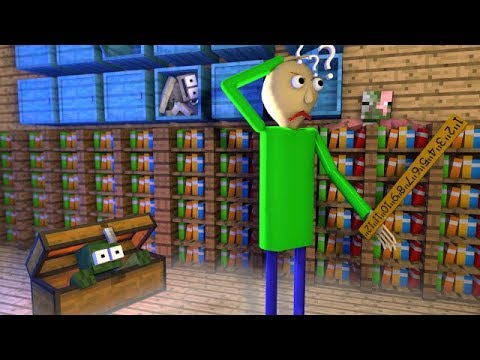 Monster School: BALDI'S HIDE AND SEEK CHALLENGE!! - Minecraft Animation