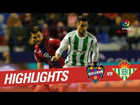 Highlights Levante UD vs Real Betis (0-2)