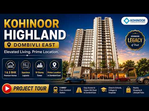 New Projects In Dombivli West Near Station — video