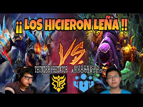 THUNDER PREDATOR VS BUSINESS ASSOCIATE | GAME 2 | SERIE ESL ONE THAILAND| DOTA 2