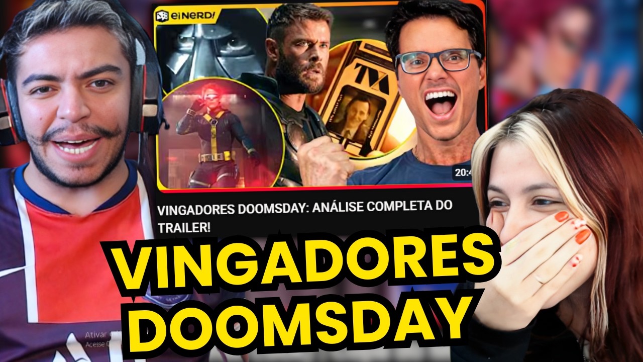 VINGADORES DOOMSDAY: ANÁLISE COMPLETA DO TRAILER! | react