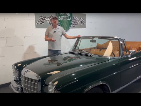 NEU im Showroom: Ein Mercedes-Benz 280 SE, 6.9 Cabrio - www.mirbach-seemann.de