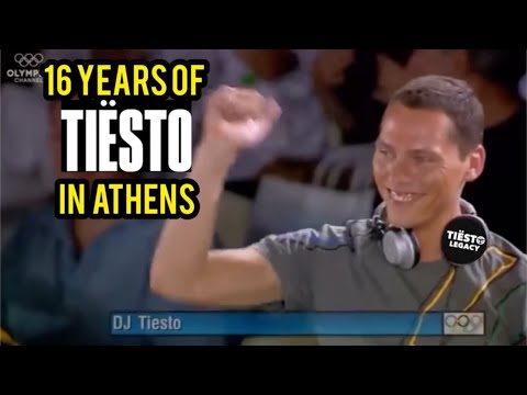 16 YEARS OF TIËSTO AT OLYMPIC GAMES (ATHENS 2004)