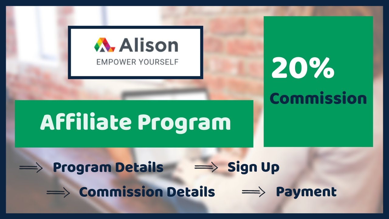 Alison Affiliate Program [2026] | Earn Money from alison.com