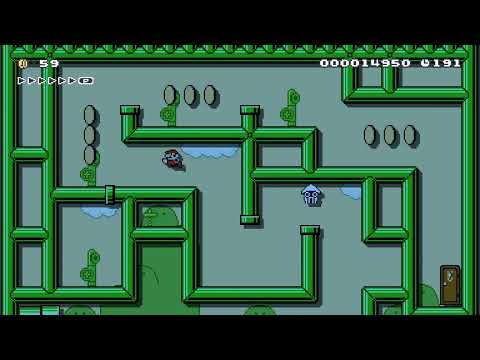 4-2 Grape Pipeline by Drake(: 🌎 World Record! 🍄 Super Mario Maker 2 ✹Switch✹ #bll