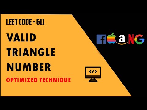 Valid Triangle Number Leetcode 611 Explained With Code Codebaker