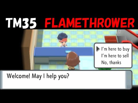 HOW TO GET TM35 Flamethrower in Pokemon Brilliant Diamond and Shining Pearl