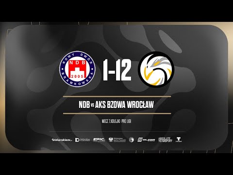 Skrót | NDB - AKS BZOWA WROCŁAW 1:12 | PRO LIGA, Sezon Jesień 2025 - 06.10.2025