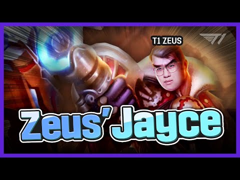 How to save a lost game, Zeus' Jayce [T1 Stream Highlight]