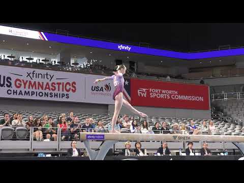 Claire Pease  - Balance Beam -  2024 Xfinity U.S. Championships  - Women Session 1 Day 1