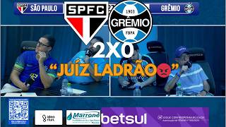 REAÇOES DOS TORCEDORES DO GREMIO COM A DERROTA PARA O SÃO PAULO - BRASILEIRÃO 2026