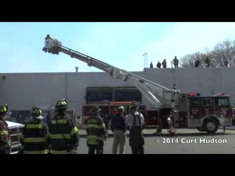 Rooftop Rescue in Runnemede, NJ