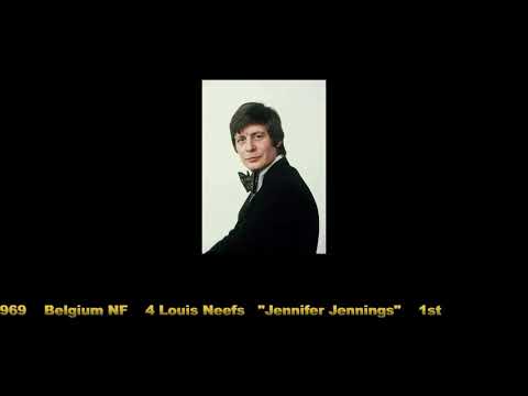 ESC 1969 Belgium NF 4 Louis Neefs "Jennifer Jennings" 1st