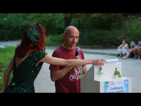 BIBLIOTECA PAVULLO - FESTA CENTENARIO - 08   IL PROGETTO LETTURA PER TUTTI E I SALUTI FINALI