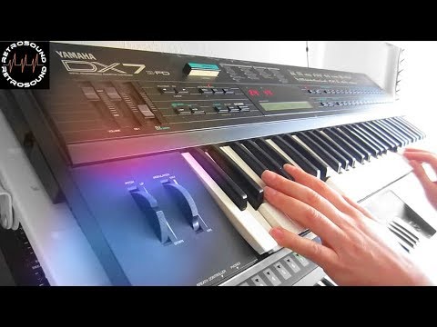 YAMAHA DX7 II FM with Grey Matter E! FM Synthesizer (1987) *Exhale*