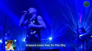 ERASURE-LOVE YOU TO THE SKY LIVE