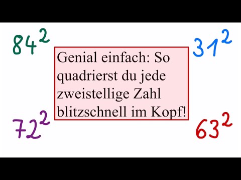This is how you square any two-digit number in your head.