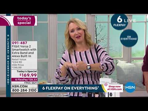 Fitbit Versa 2 Smartwatch   Activity Tracker w/Band   Al...