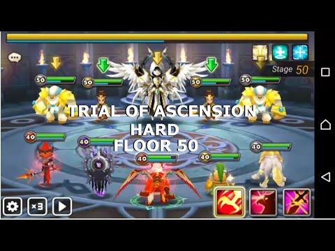 Summoners War - ToA Hard F50 | Artamiel