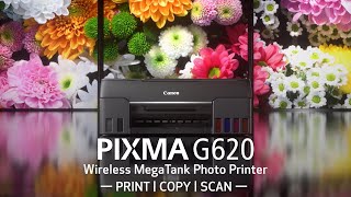 Video 0 of Product Canon PIXMA G620 MegaTank 3-in-1 Printer