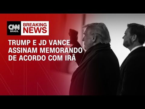 Trump e JD Vance assinaram acordo provisório com o Irã, diz autoridade | BASTIDORES CNN