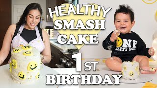 Making a Healthy Smash Cake for my Baby's 1st Birthday