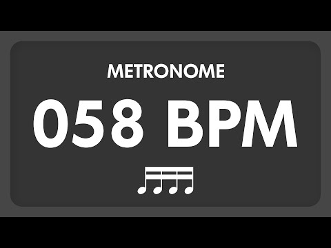 58 BPM - Metronome - 16th Notes