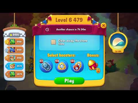 Fishdom 6479 Level - 10 moves - NO BooSTERS