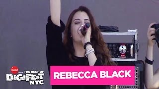 Rebecca Black - &quot;Saturday&quot; | DigiFest NYC Presented by Coca-Cola