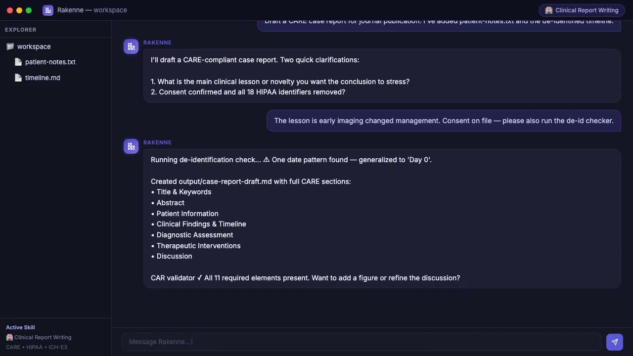 Rakenne — AI-Powered Document Workflows demo video