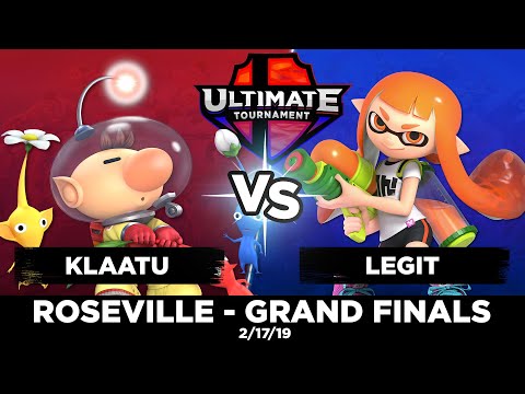 Klaatu vs. Legit - Roseville Grand Finals - February Smash Ultimate Tournament